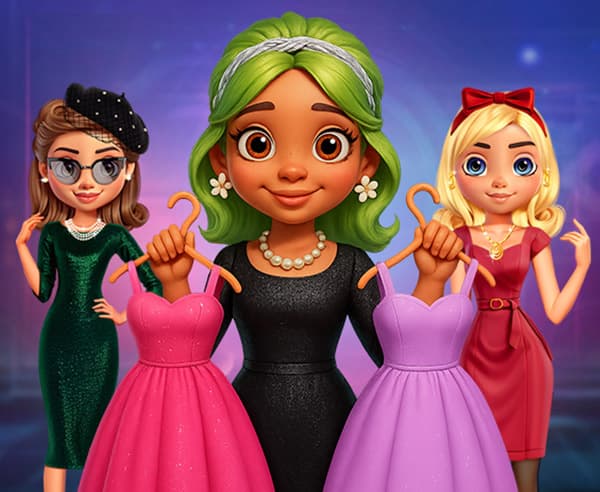 Chơi ngay BFFs Retro Time Travel Fashion