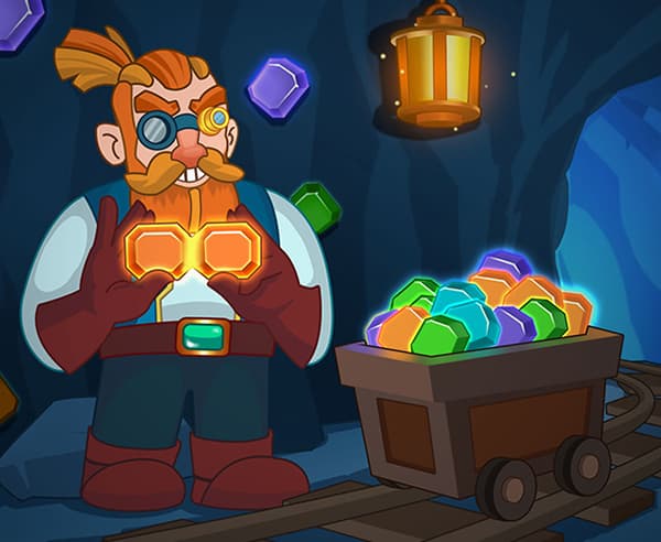 Chơi ngay Merge The Gems